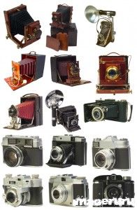 Старинные фотокамеры