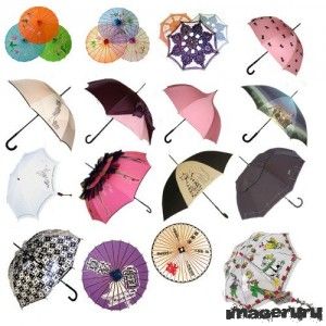 Зонтики в PSD