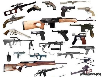 Оружие в PNG формате
