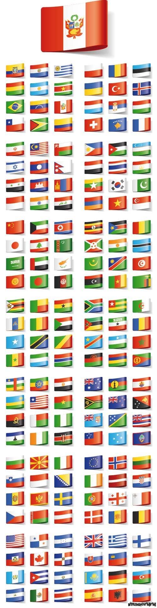 Флаги всех стран мира