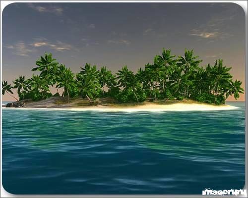 Райский остров - экранная заставка
